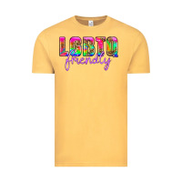 Vintage Mustard lgbtq friendly Vintage Tee - HRA Design Shop