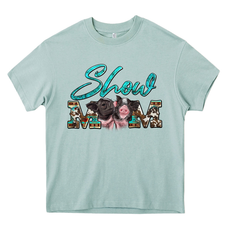 Show Mom Pigs Heavy Core Tee by Artiststas | Teevron