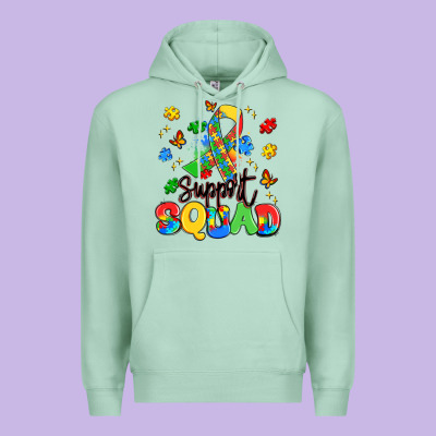 Support Squad Premium Hoodie Designed By Artiststas