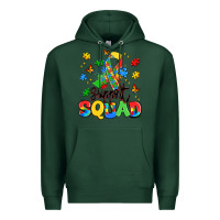 Sports Green support squad Premium Hoodie - Artiststas