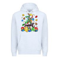 White support squad Premium Hoodie - Artiststas