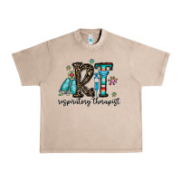 French Oak rt respiraory therapist Urban Heavy Tee - CowhideDigitalArt