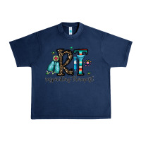 Navy rt respiraory therapist Urban Heavy Tee - CowhideDigitalArt