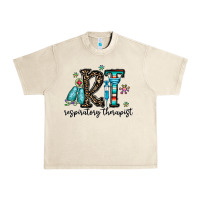 Sandshell rt respiraory therapist Urban Heavy Tee - CowhideDigitalArt