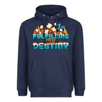 Navy camp im fulfilling my destiny Heavyweight Hoodie - NancyCooperArtShop