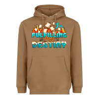 Camp Im Fulfilling My Destiny Heavyweight Hoodie | Teevron