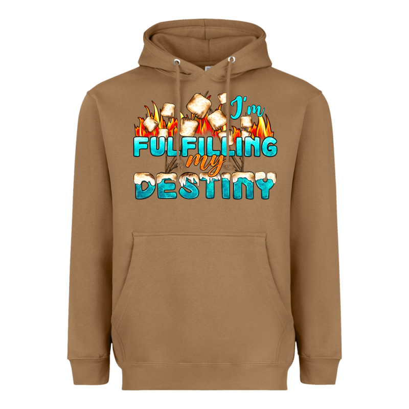 Camp Im Fulfilling My Destiny Heavyweight Hoodie by NancyCooperArtShop | Teevron