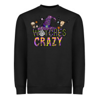 Black Witches Be Crazy Heavyweight Sweatshirt - CowhideDigitalArt