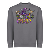Storm Witches Be Crazy Heavyweight Sweatshirt - CowhideDigitalArt