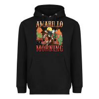 Black amarillo by morning Heavyweight Hoodie - MaliasSmallBusiness