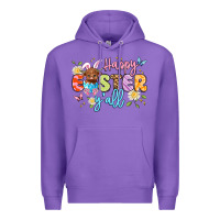 Purple happy easter yall Premium Hoodie - Artiststas