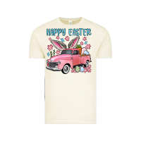 Vintage Arctic Happy Easter truck Vintage Tee - OliviaCreatesArt