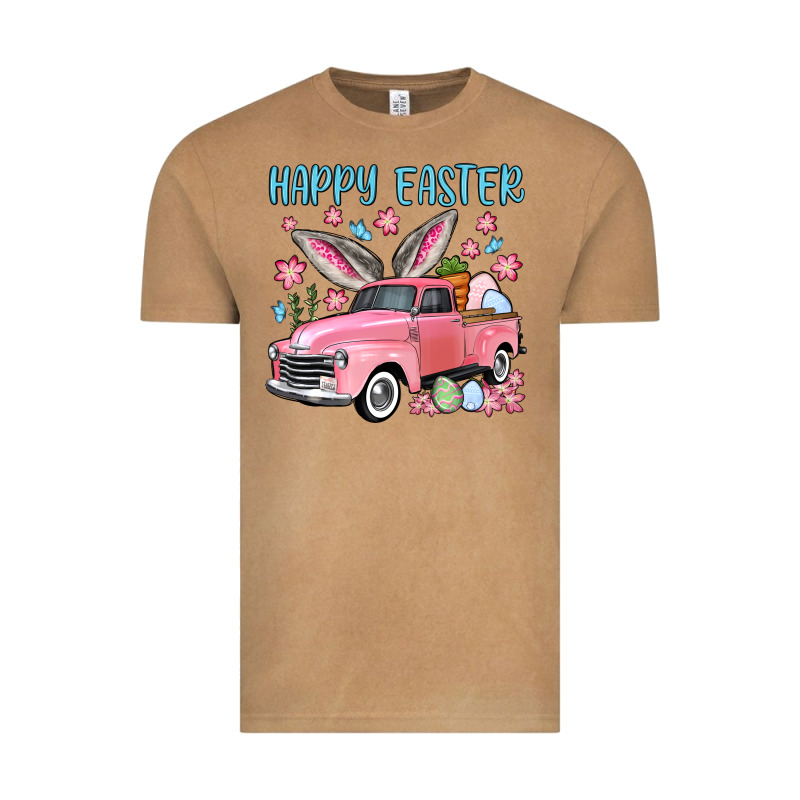 Happy Easter Truck Vintage Tee by OliviaCreatesArt | Teevron
