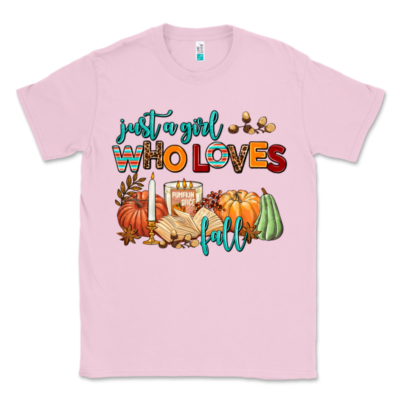 Just A Girl Who Loves Fall Classic Tee by AdoDesignShop | Teevron