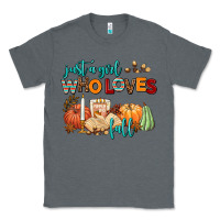 Charcoal Heather just a girl who loves fall Classic Tee - AdoDesignShop