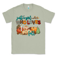 Matcha just a girl who loves fall Classic Tee - AdoDesignShop