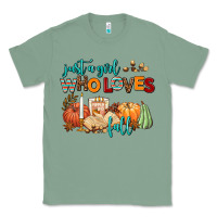 Sage just a girl who loves fall Classic Tee - AdoDesignShop