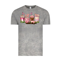 Cloud Rock pig coffee cups Vintage Tee - AdoDesignShop