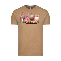 Vintage Coffee pig coffee cups Vintage Tee - AdoDesignShop