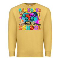 Antique Gold game over back to school Premium Sweatshirt - NancyCooperArtShop
