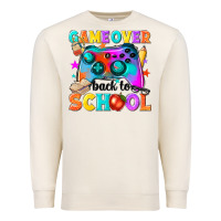 Sandshell game over back to school Premium Sweatshirt - NancyCooperArtShop