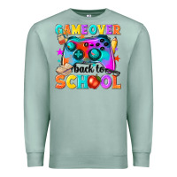 Seafoam game over back to school Premium Sweatshirt - NancyCooperArtShop