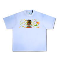 Grape Ice juneteenth afro messy bun libbey glass Urban Heavy Tee - HRA Design Shop