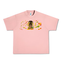 Salmon juneteenth afro messy bun libbey glass Urban Heavy Tee - HRA Design Shop