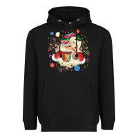 Black mexican christmas santa Heavyweight Hoodie - MaliasSmallBusiness