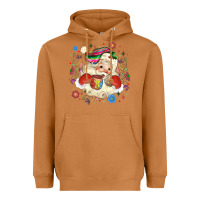Meerkat mexican christmas santa Heavyweight Hoodie - MaliasSmallBusiness