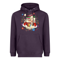 Plum mexican christmas santa Heavyweight Hoodie - MaliasSmallBusiness