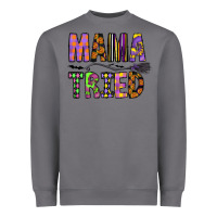 Storm Mama Tried Heavyweight Sweatshirt - CowhideDigitalArt