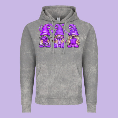 Domestic Violence Warrior Gnomes Vintage Hoodie Designed By Texasbilliewilder
