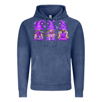 Vintage Denim Domestic Violence Warrior Gnomes Vintage Hoodie - texasbilliewilder