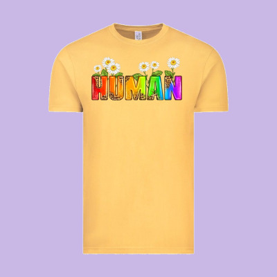 Human Vintage Tee Designed By Hra Design Shop