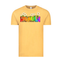 Vintage Mustard human Vintage Tee - HRA Design Shop