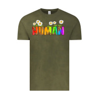 Vintage Olive human Vintage Tee - HRA Design Shop
