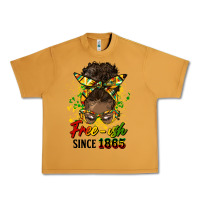 Peanut Butter free ish since 1865 afro messy bun Urban Heavy Tee - HRA Design Shop