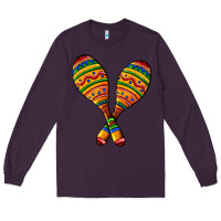 Plum mexican maracas Long Sleeve Tee - AdoDesignShop