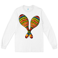White mexican maracas Long Sleeve Tee - AdoDesignShop