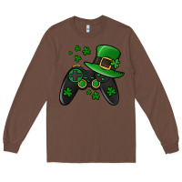 Chestnut St Patricks Day Gamer Long Sleeve Tee - Jasminsmagicworld