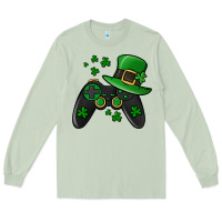 Matcha St Patricks Day Gamer Long Sleeve Tee - Jasminsmagicworld