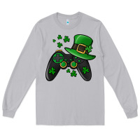 Moon Dust St Patricks Day Gamer Long Sleeve Tee - Jasminsmagicworld