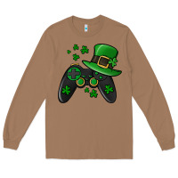 Toasted Coconut St Patricks Day Gamer Long Sleeve Tee - Jasminsmagicworld