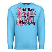 Ocean Blue let them praise his name with dancing Premium Sweatshirt - NancyCooperArtShop