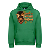 Emerald Have a melanin Christmas afro woman Urban Hoodie - texasbilliewilder