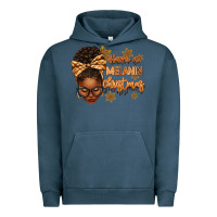 Pigment Midnight Navy Have a melanin Christmas afro woman Urban Hoodie - texasbilliewilder