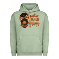 Pigment Oil Green Have a melanin Christmas afro woman Urban Hoodie - texasbilliewilder