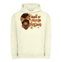 Pigment Pistachio Have a melanin Christmas afro woman Urban Hoodie - texasbilliewilder
