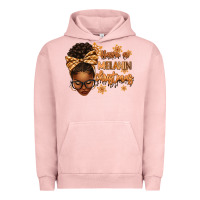 Pigment Salmon Have a melanin Christmas afro woman Urban Hoodie - texasbilliewilder